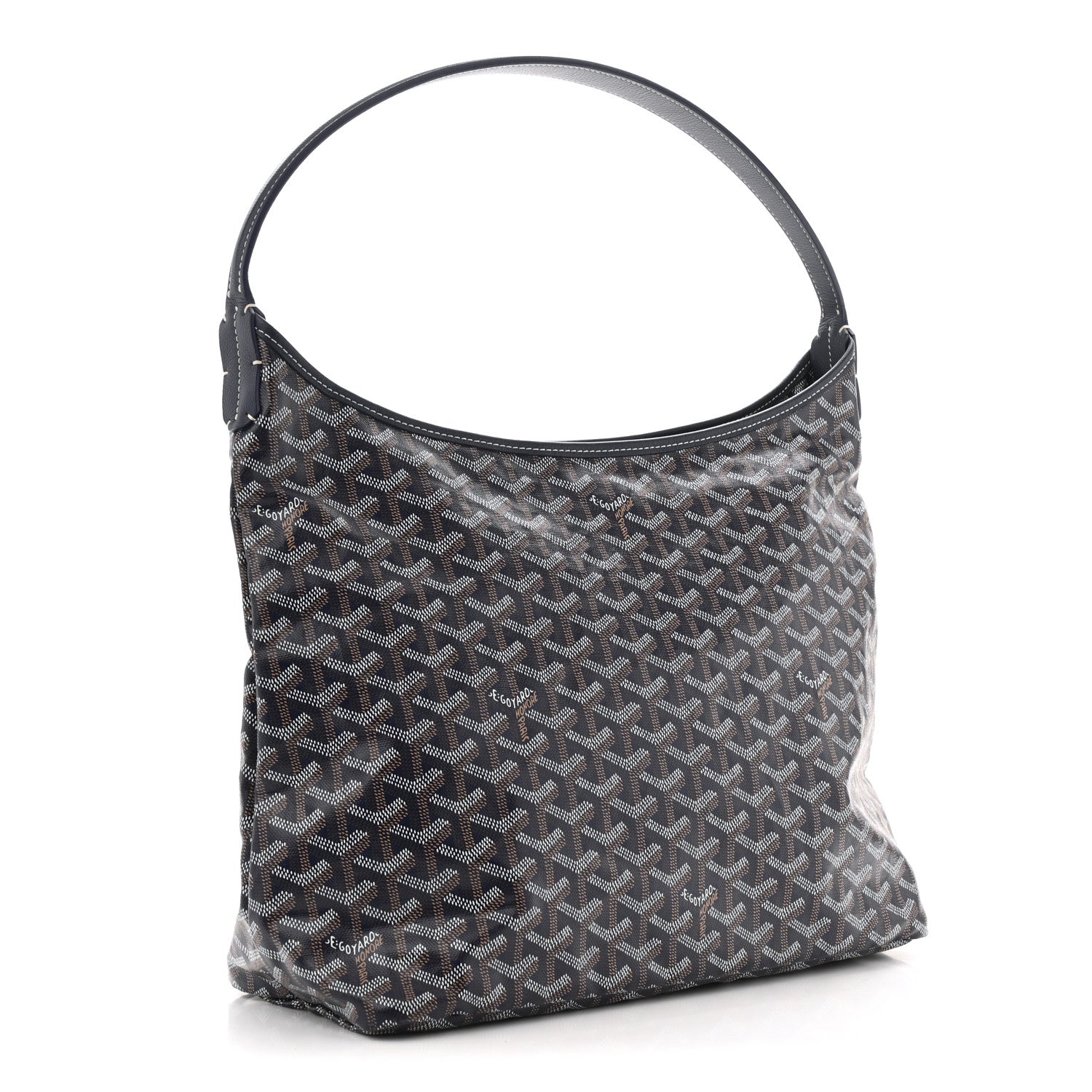Goyard Goyardine Boheme Hobo Navy Blue 4 of 12