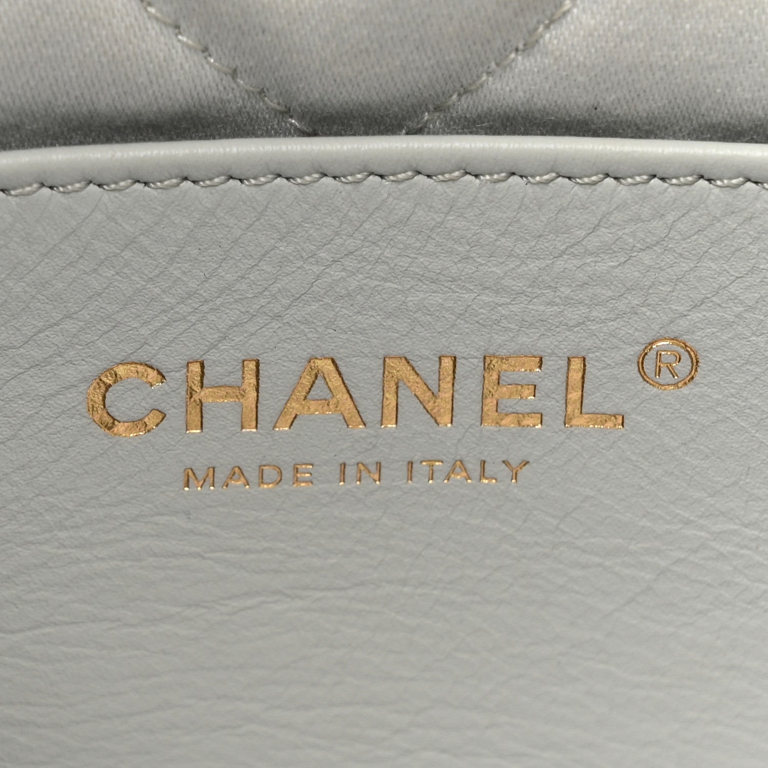 Chanel Shiny Calfskin Quilted Mini Chanel 22 Light Blue 6 of 10