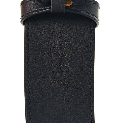 Gucci Calfskin Double G 40mm Belt 85 34 Black 5 of 6