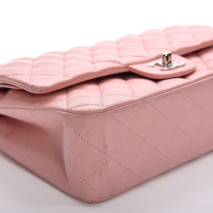 Chanel Lambskin Quilted Medium Double Flap Light Pink 8 of 14