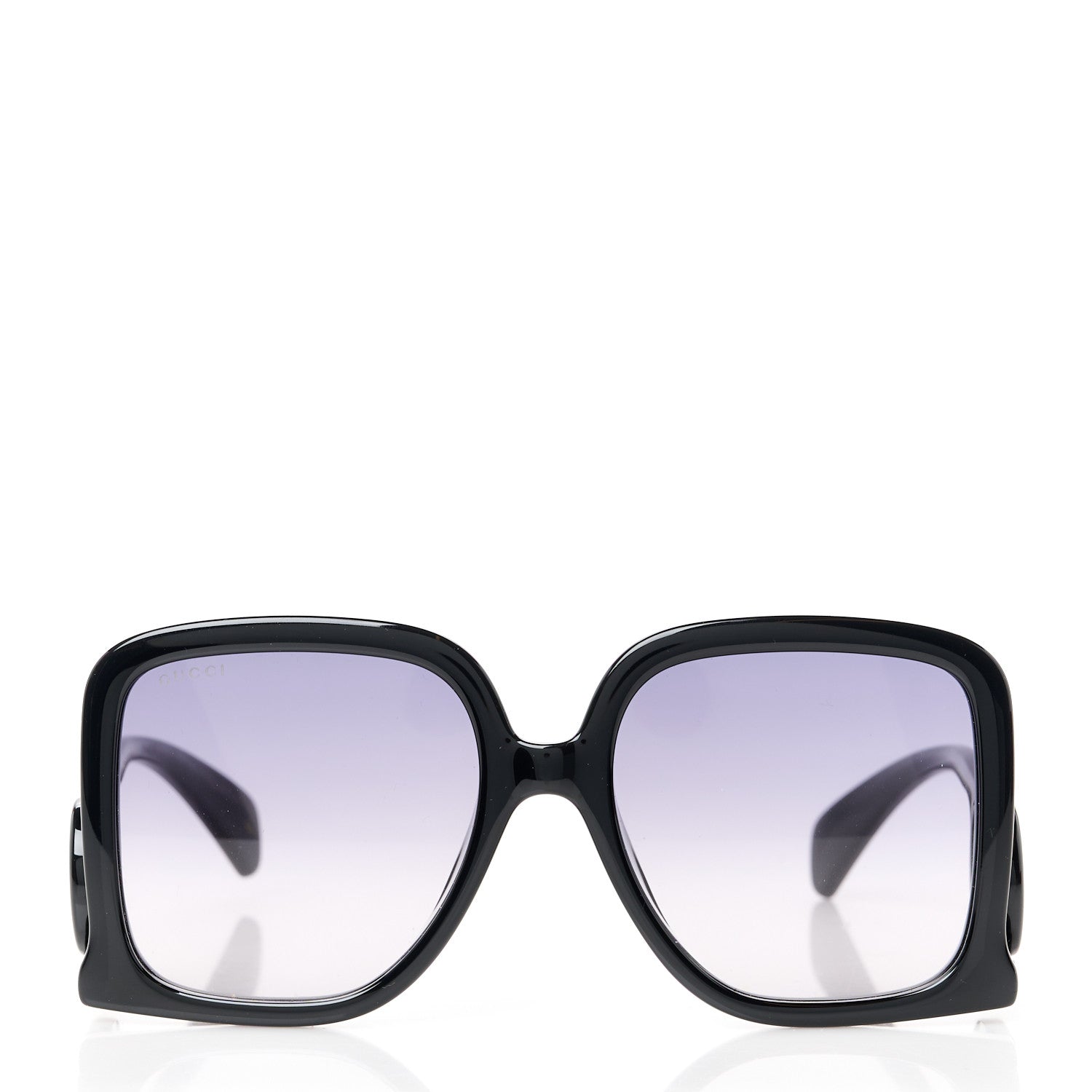 Gucci Acetate Rectangle Frame Sunglasses GG1326S Black 2 of 9