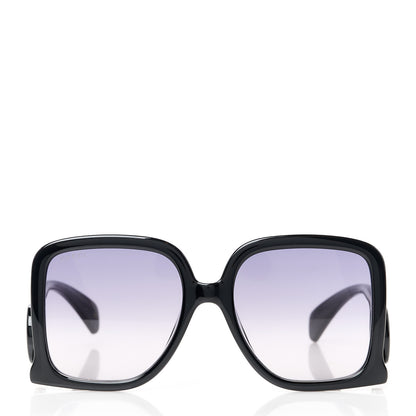 Gucci Acetate Rectangle Frame Sunglasses GG1326S Black 2 of 9