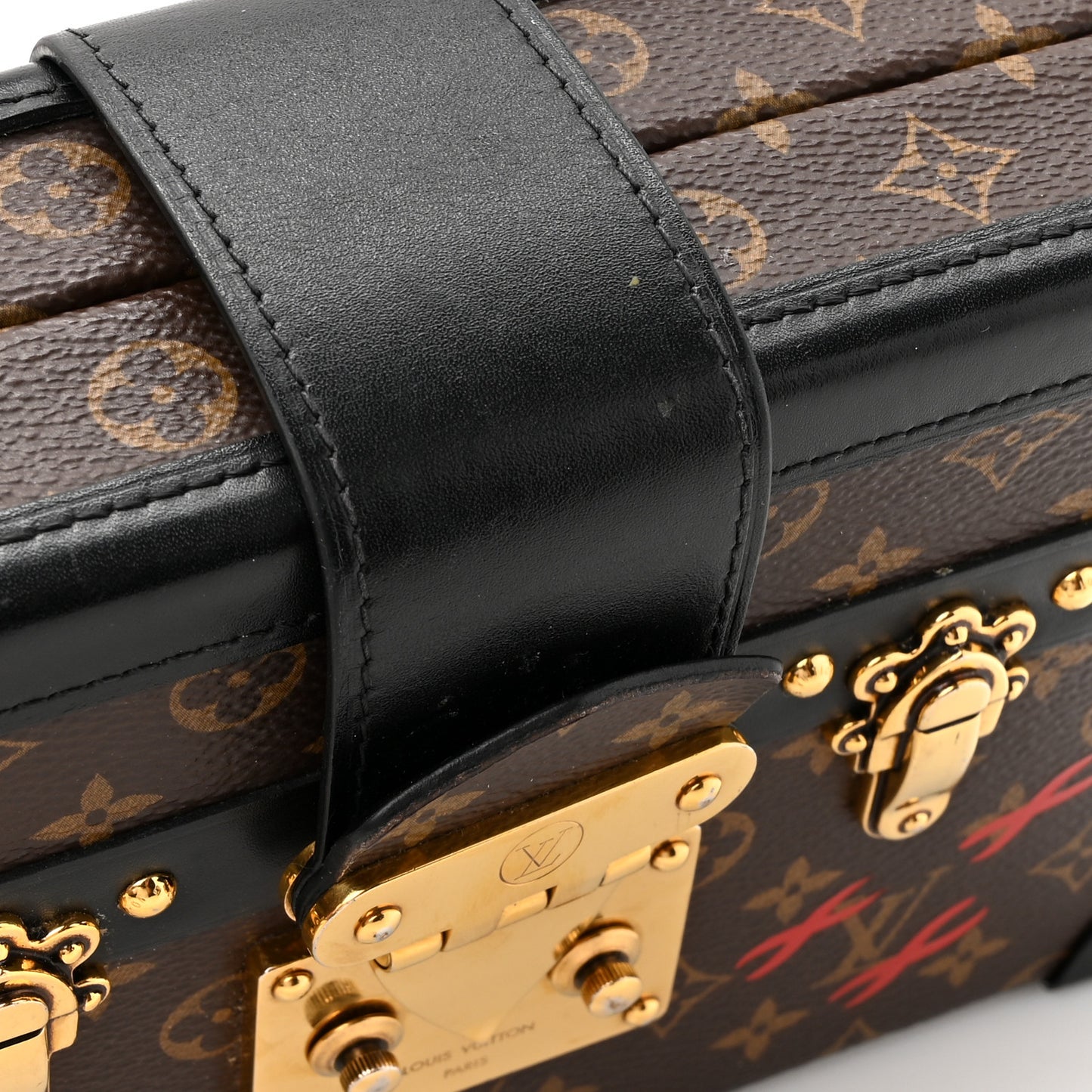 Monogram Petite Malle Black