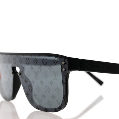 Louis Vuitton Acetate LV Waimea Square Sunglasses Z1082W Black 8 of 9
