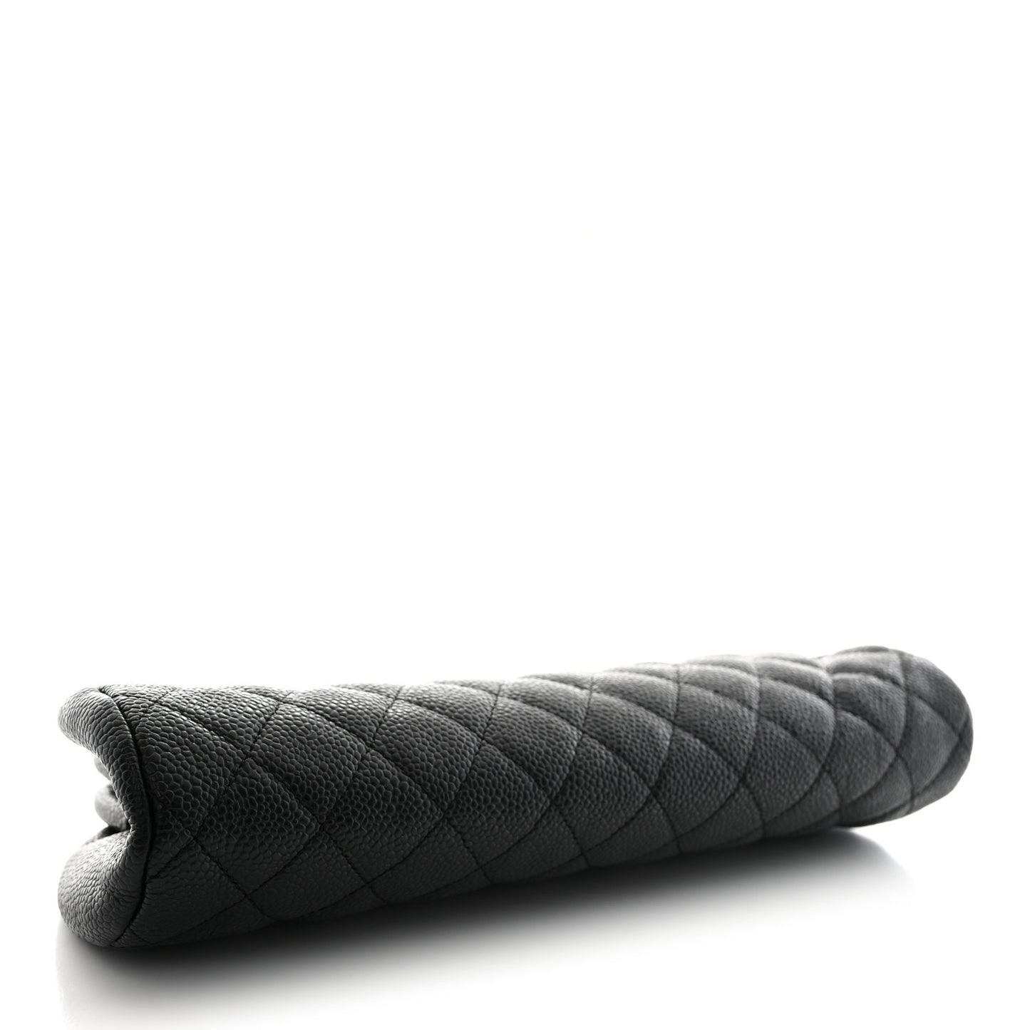 Caviar Quilted Timeless Clutch Black