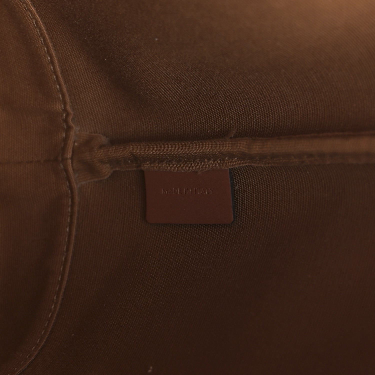 Celine Triomphe Canvas Calfskin Small Cabas Bag Tan 7 of 11