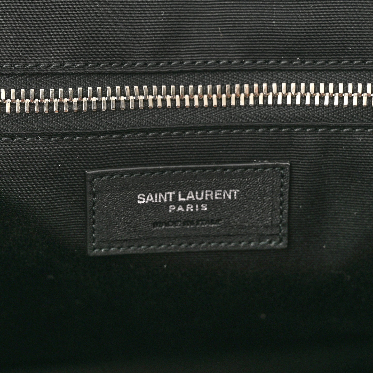 Raffia Linen Calfskin Rive Gauche Tote Black