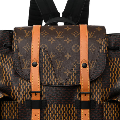 Louis Vuitton X NIGO Giant Damier Ebene Monogram Christopher PM Backpack 7 of 10