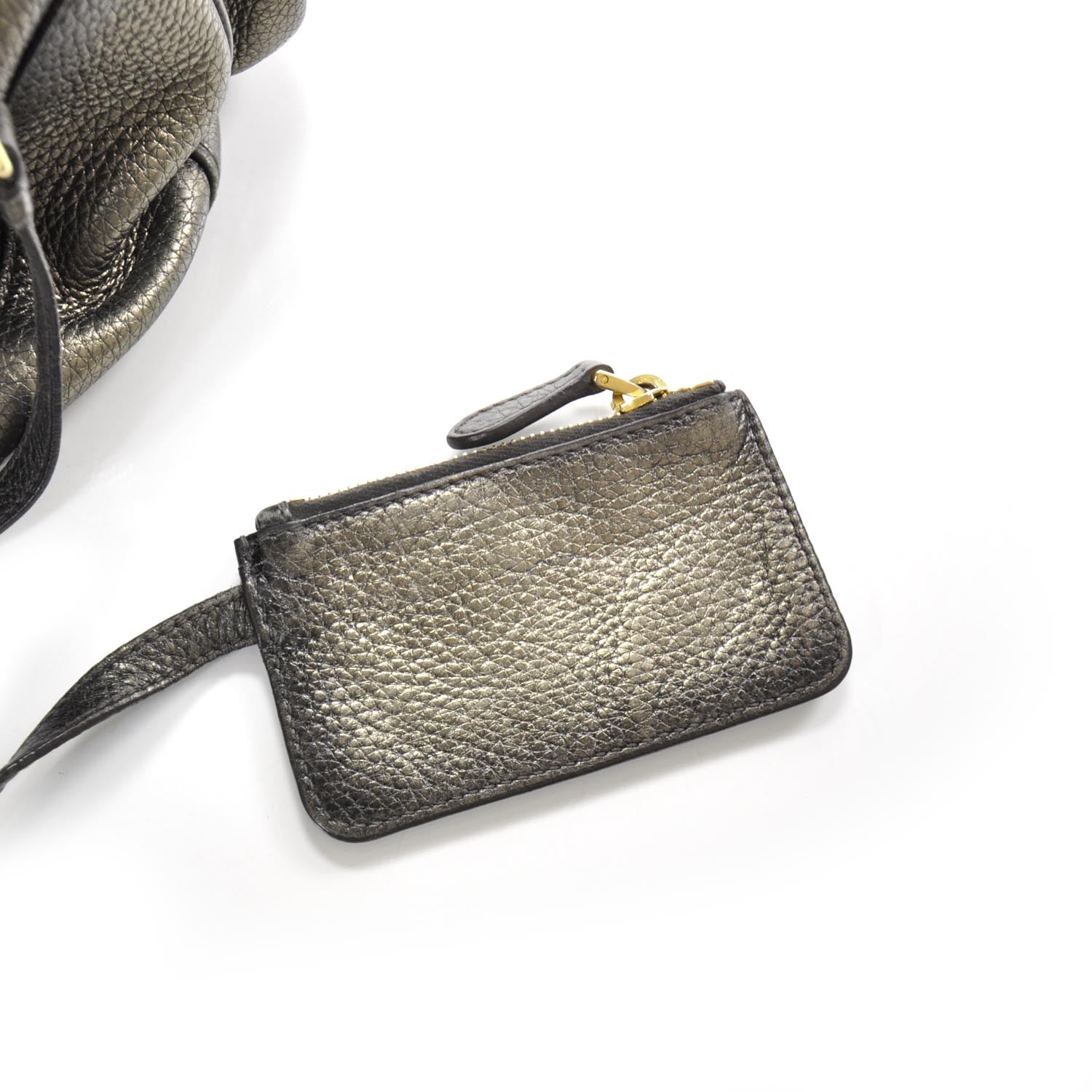 Prada Vitello Daino Pocket Hobo Grey 11 of 11