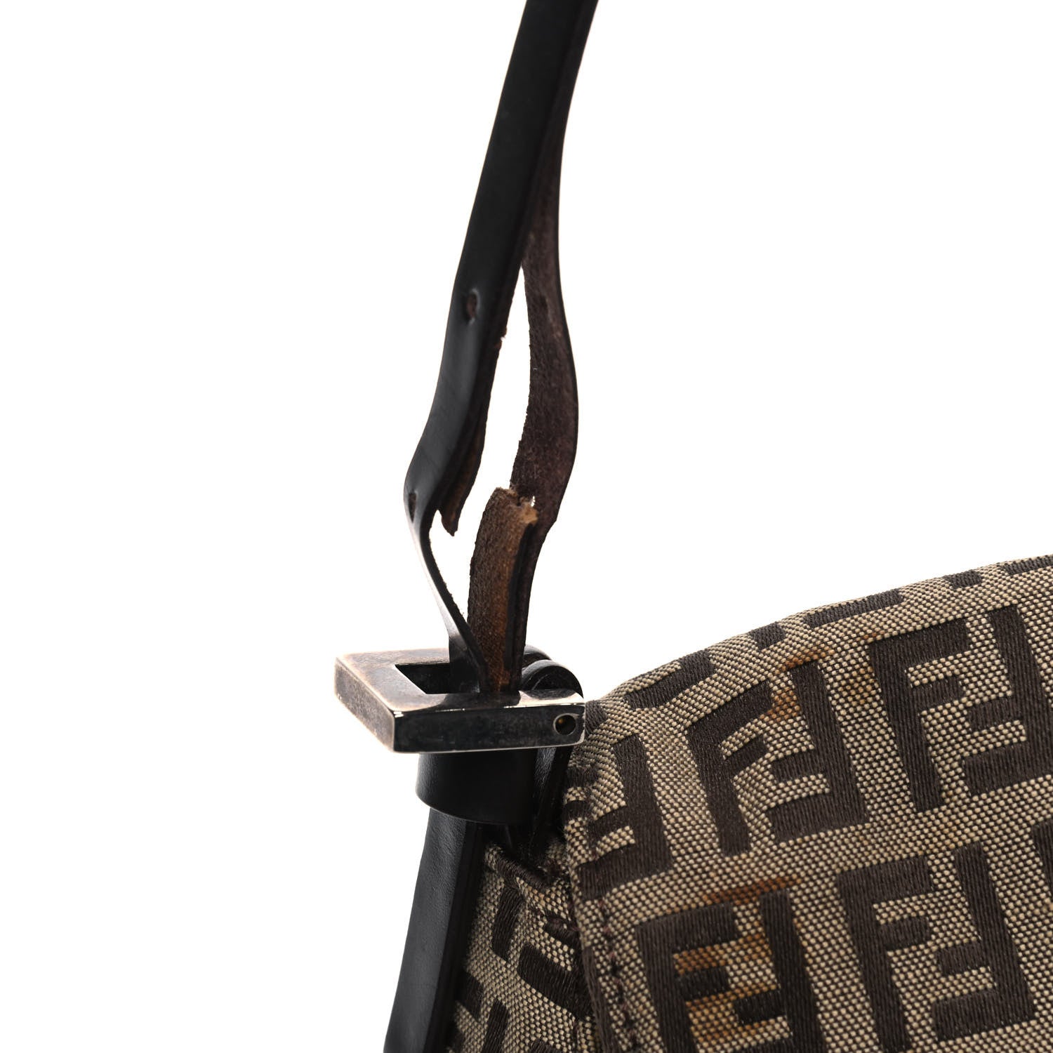Fendi Zucchino Mini Mama Baguette Tobacco 13 of 18
