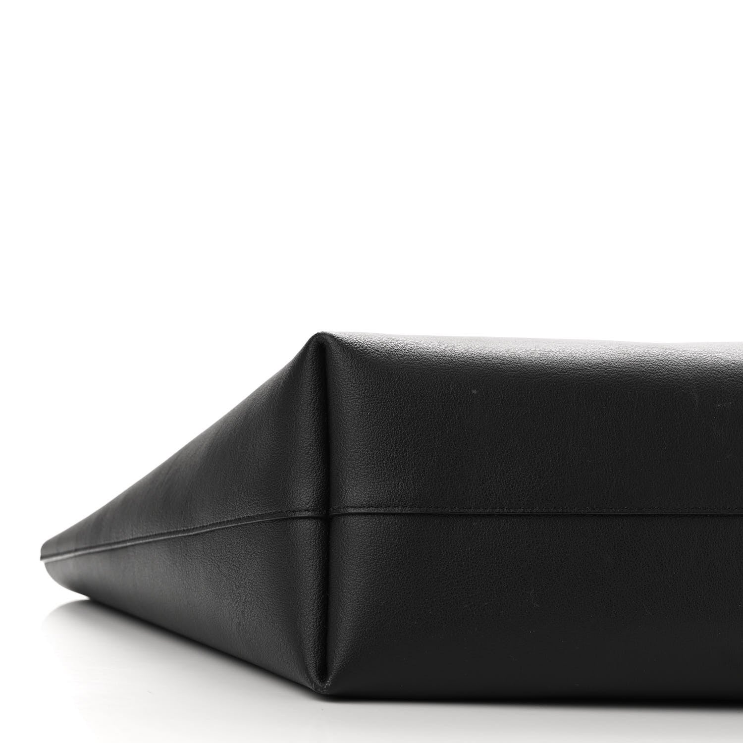Saint Laurent Calfskin Large Shopping Tote Black 9 of 11