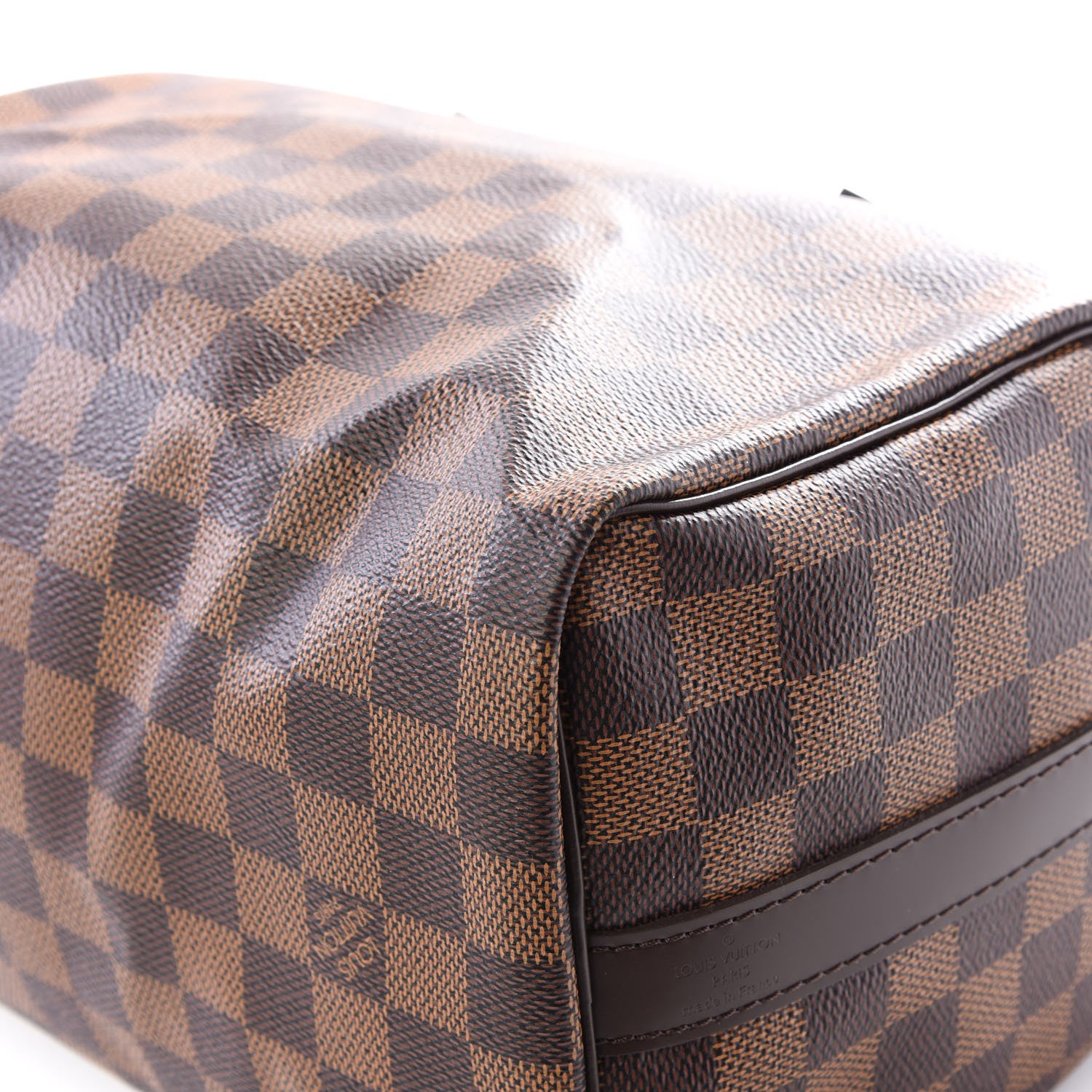Louis Vuitton Damier Ebene Speedy Bandouliere 25 8 of 12