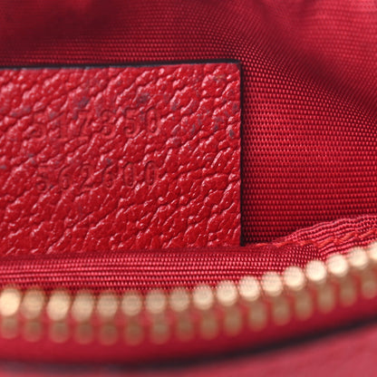 Gucci Canvas Sylvie Stripe Mini Ophidia Camera Bag Mystic White Hibiscus Red Maritime 7 of 9