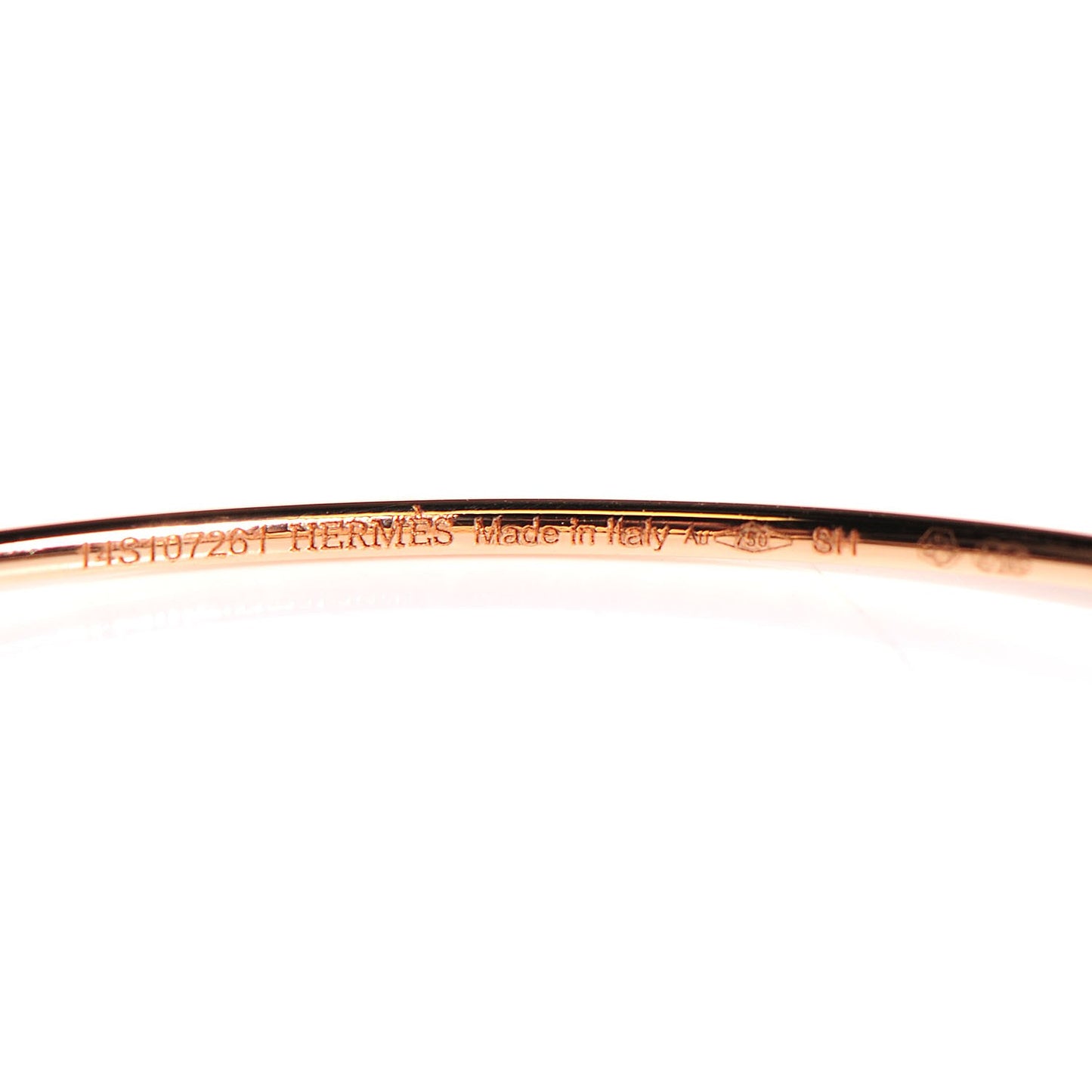 18K Rose Gold Chaine D'Ancre Passerelle Bracelet PM Small