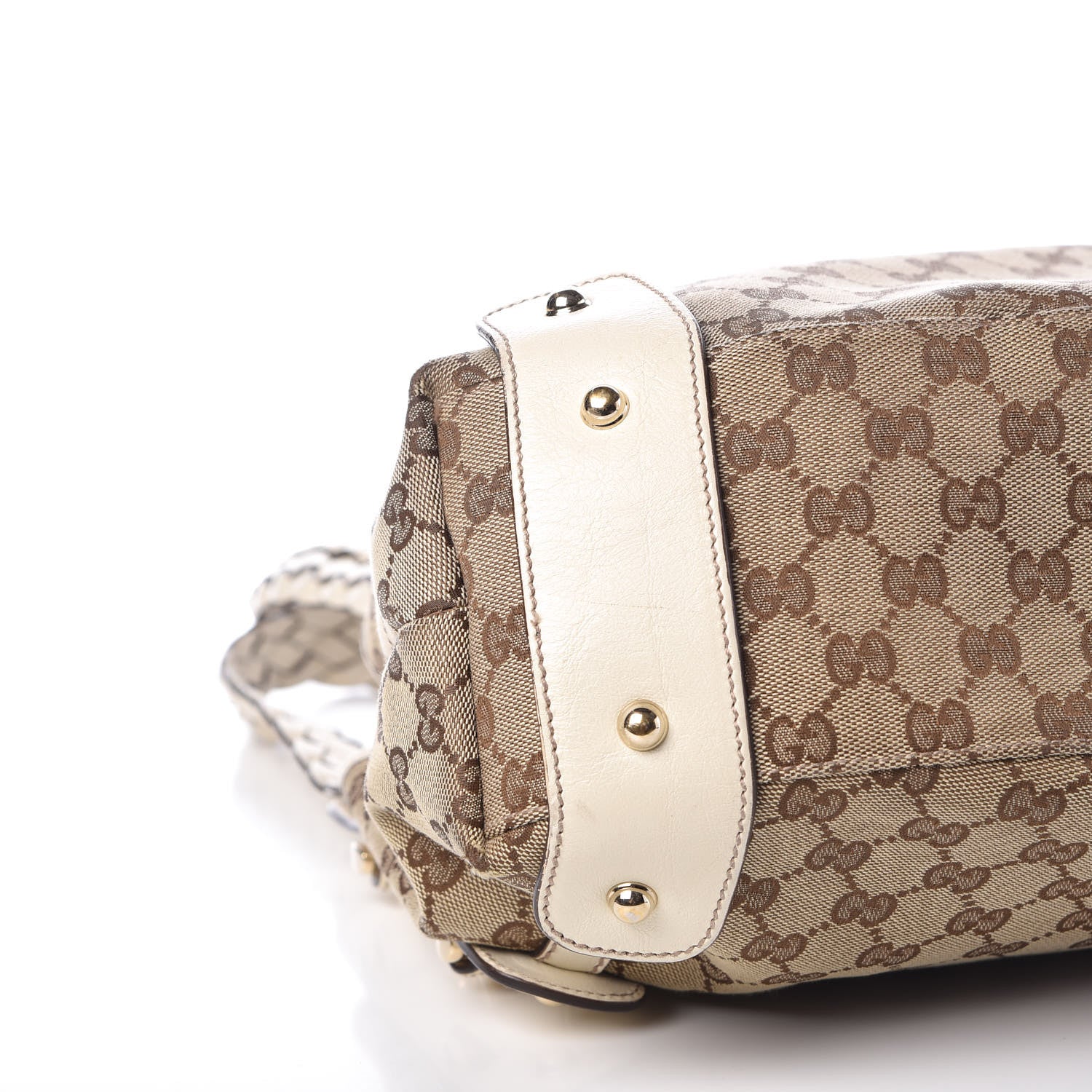 Gucci Monogram Small Pelham Shoulder Bag Off White 9 of 10