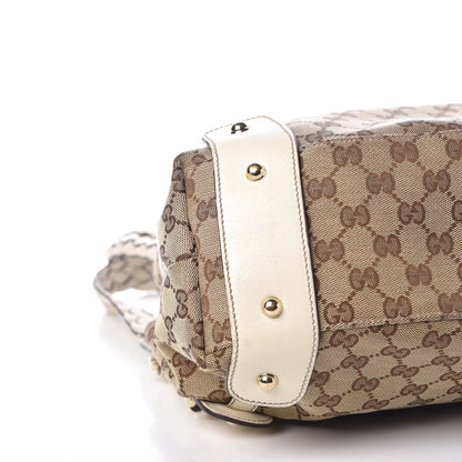Gucci Monogram Small Pelham Shoulder Bag Off White 9 of 10