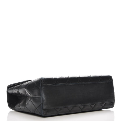 Chanel Lambskin Quilted Medium Kelly Flap Bag Black 4 of 13