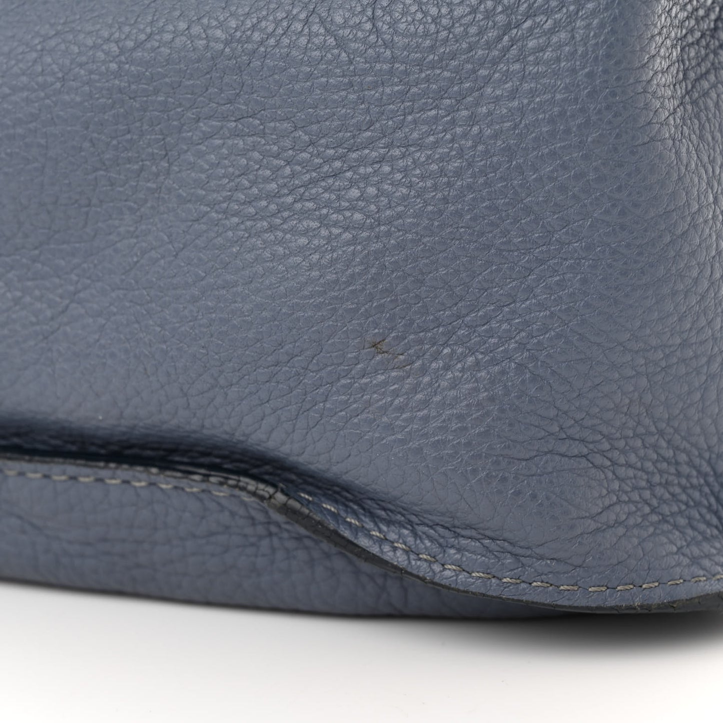 Calfskin Medium Marcie Satchel Cloudy Blue