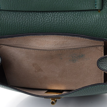 Chloe Grained Lambskin Drew Shoulder Bag Green 4 of 4