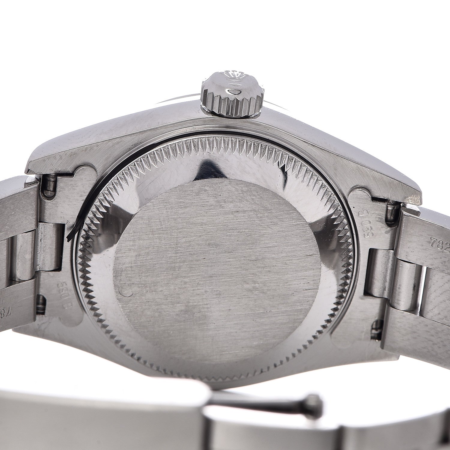 Rolex Stainless Steel 26mm Oyster Perpetual Date Watch Blue Roman 69160 5 of 6