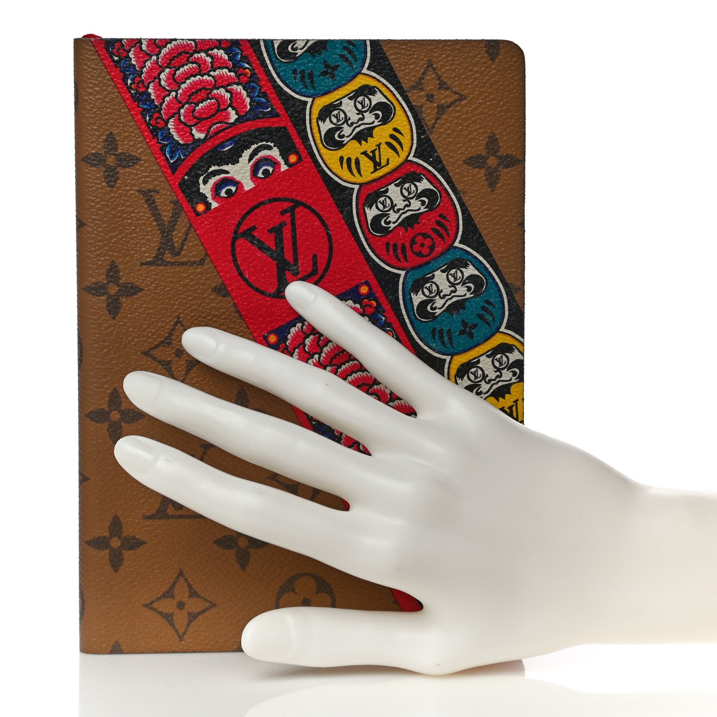 Reverse Monogram Kabuki Stickers Clemence Notebook