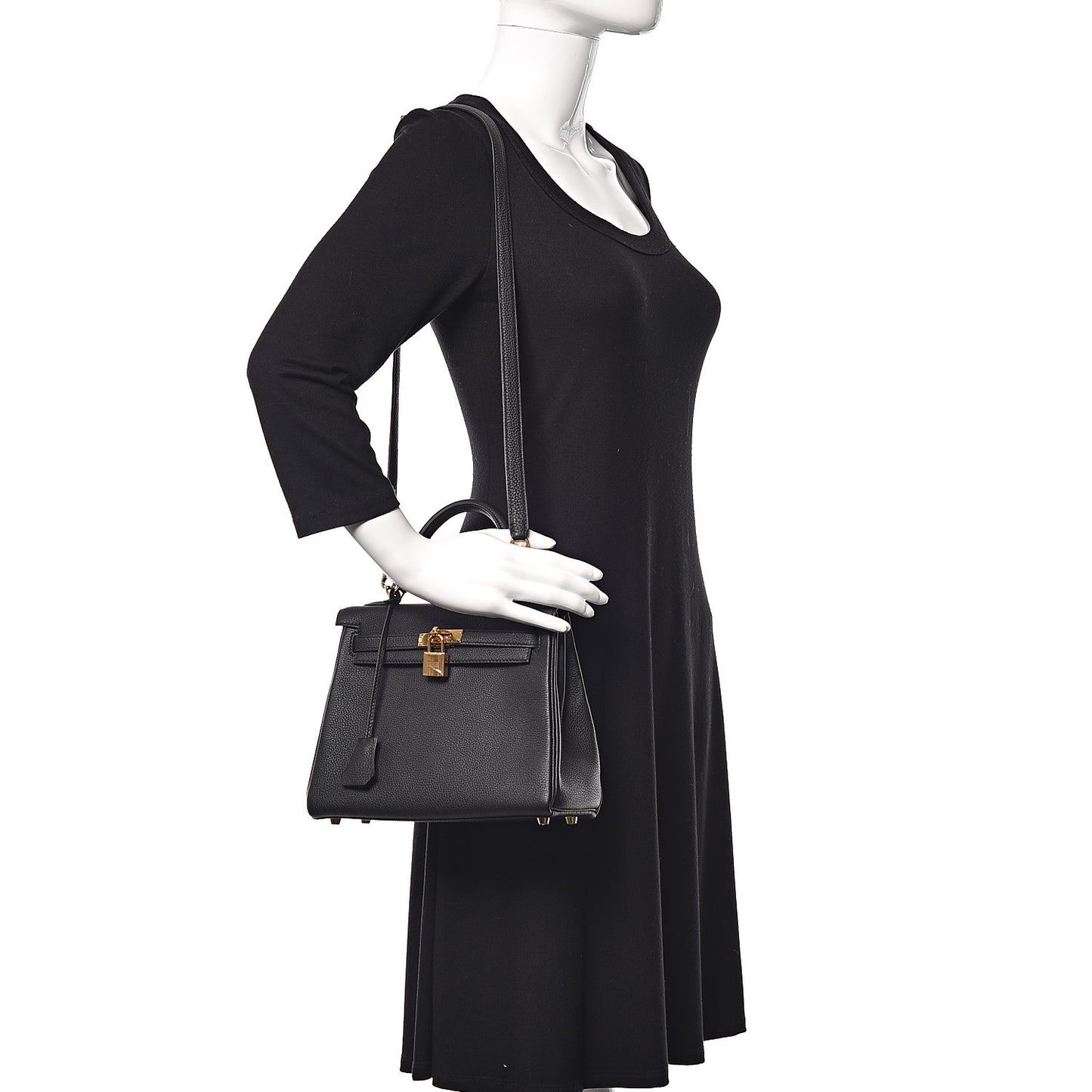 Togo Kelly Retourne 25 Black