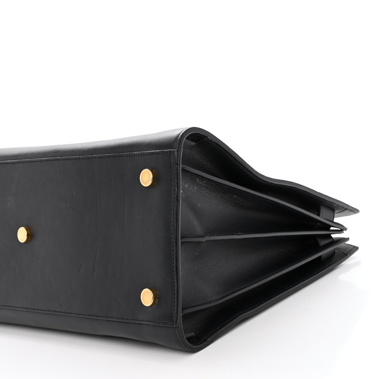 Saint Laurent Calfskin Large Sac de Jour Carryall Black 10 of 13