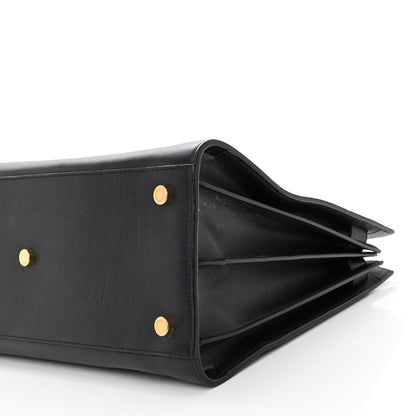 Saint Laurent Calfskin Large Sac de Jour Carryall Black 10 of 13