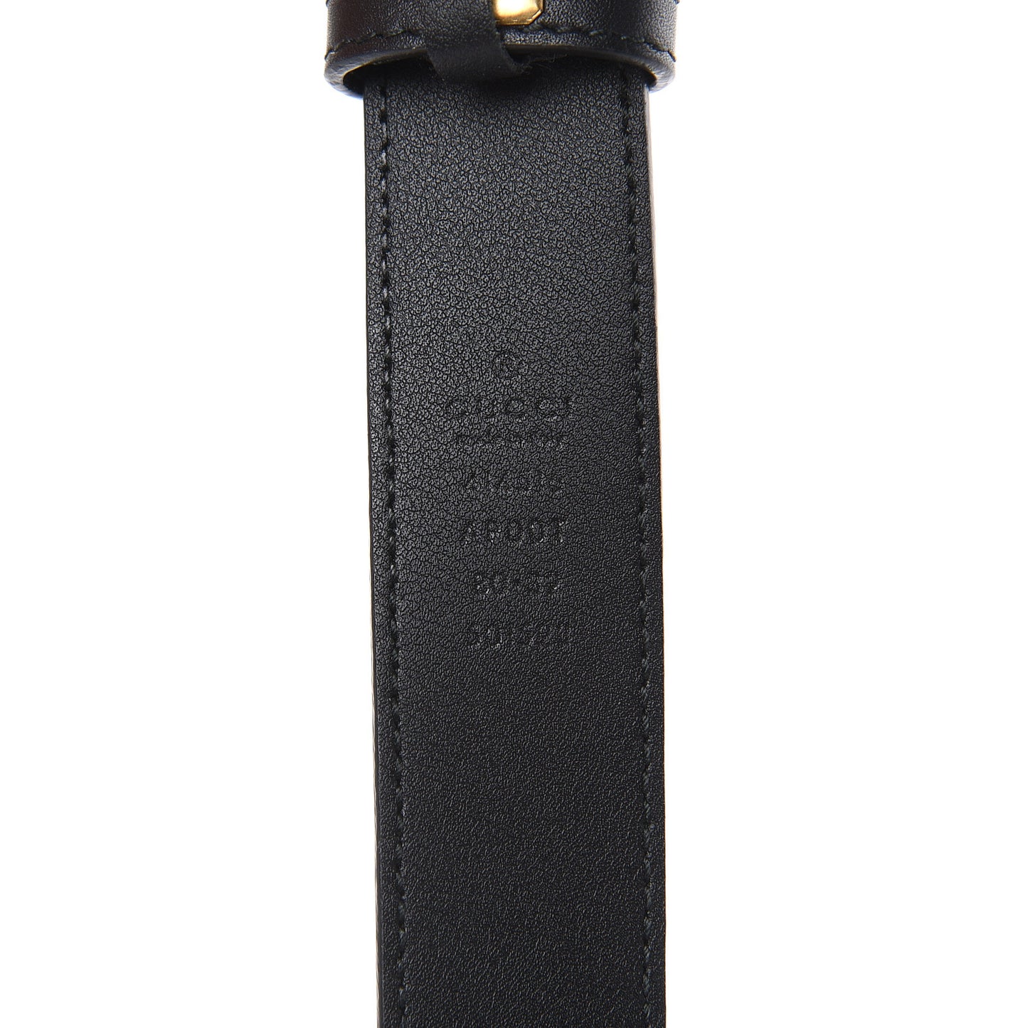 Calfskin Double G 30mm Belt 80 32 Black