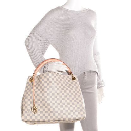 Louis Vuitton Damier Azur Artsy MM 2 of 8