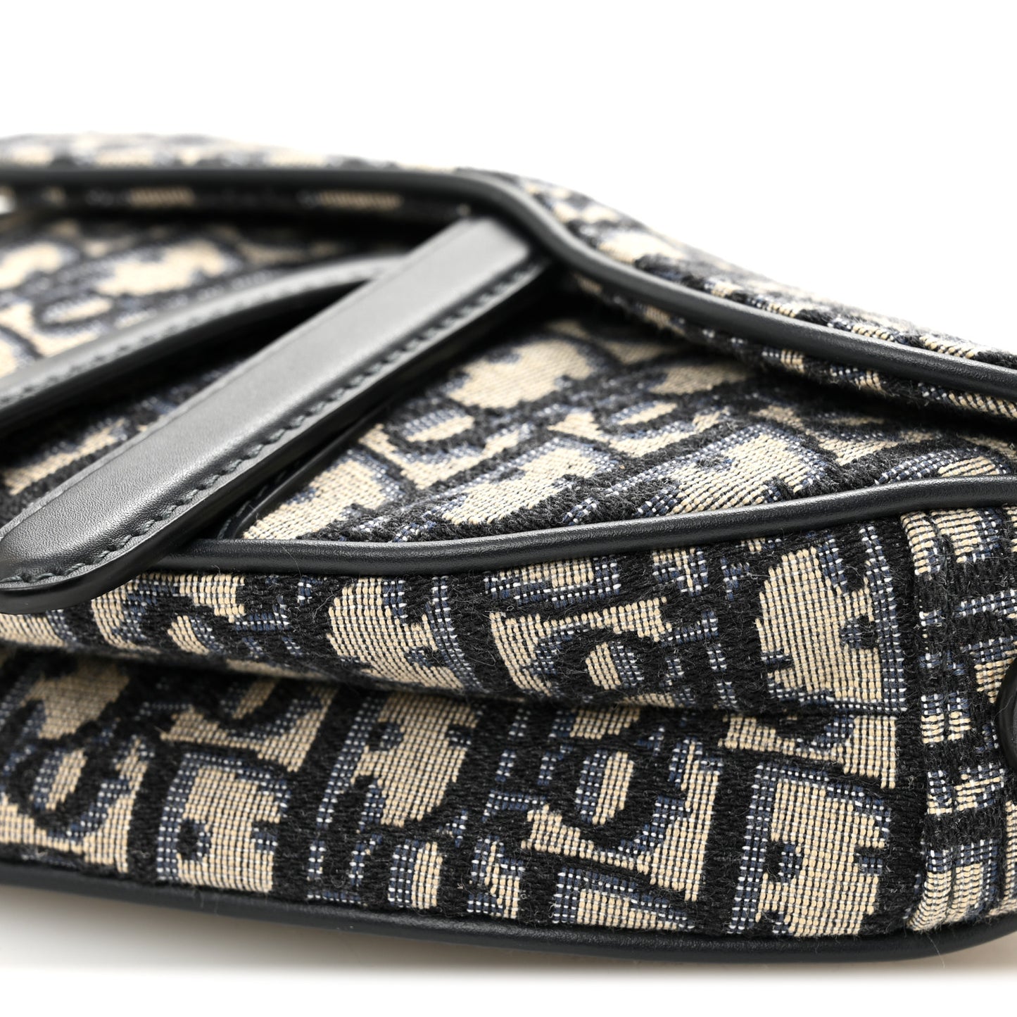 Oblique Mini Saddle Bag Blue