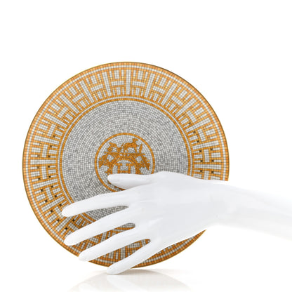 Hermes Porcelain Mosaique au 24 Dessert Plate Set of 2 2 of 6