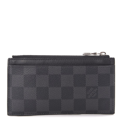Louis Vuitton Damier Graphite Coin Card Holder 1 of 7