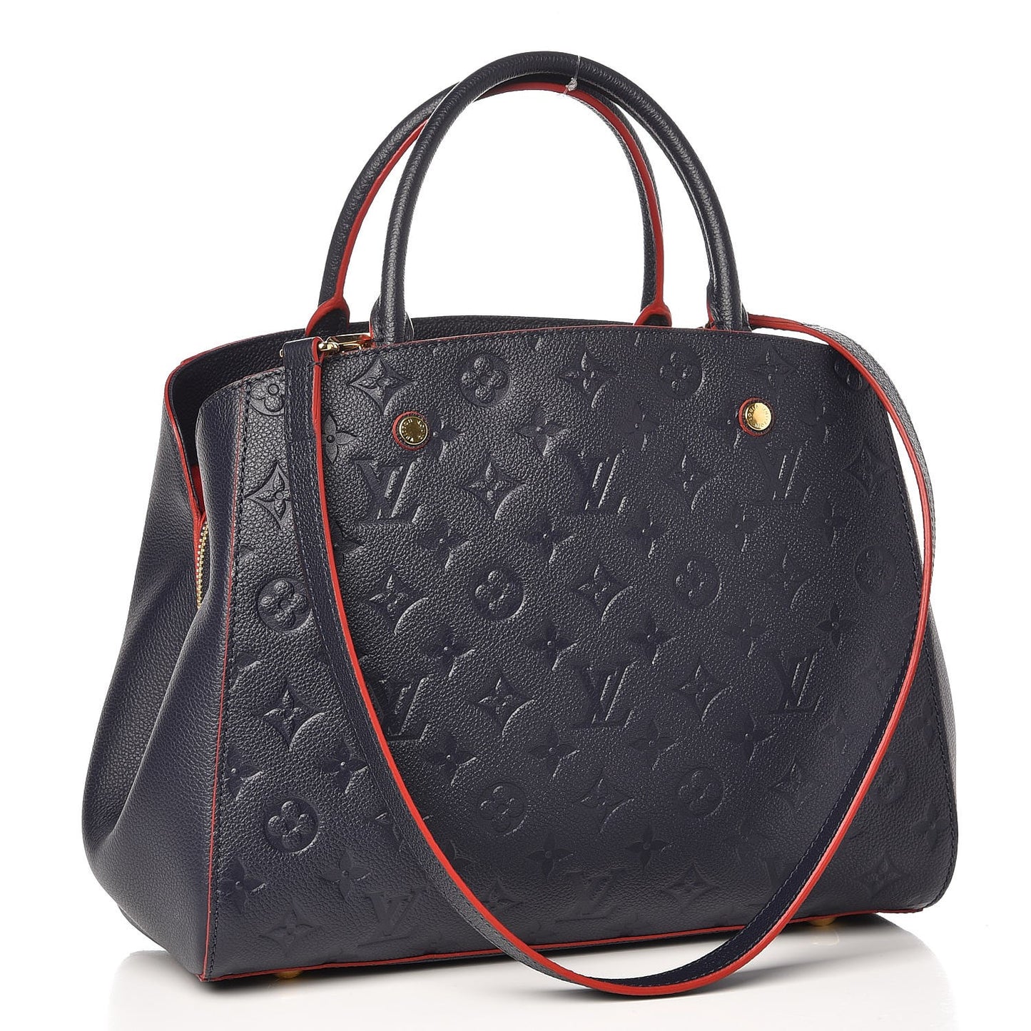 Empreinte Montaigne MM Marine Rouge