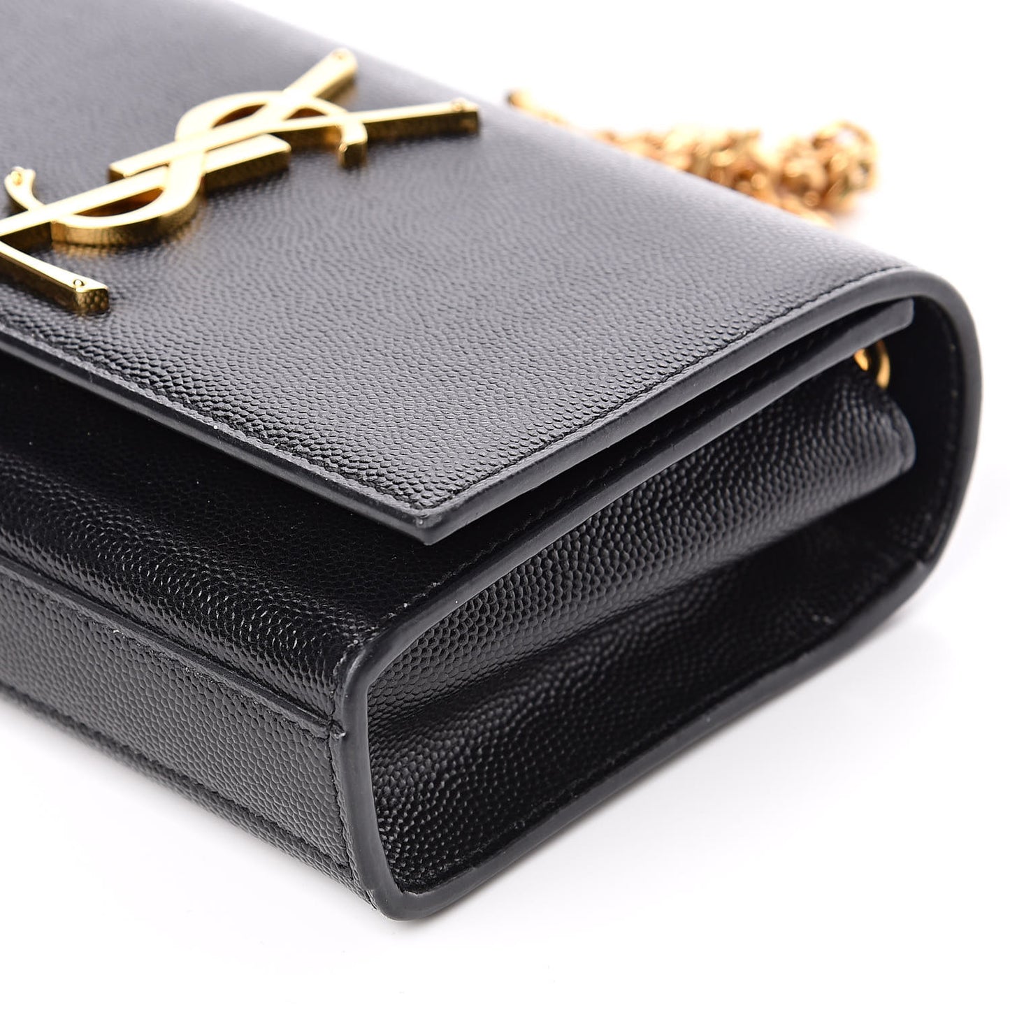 Grain De Poudre Small Monogram Kate Satchel Black