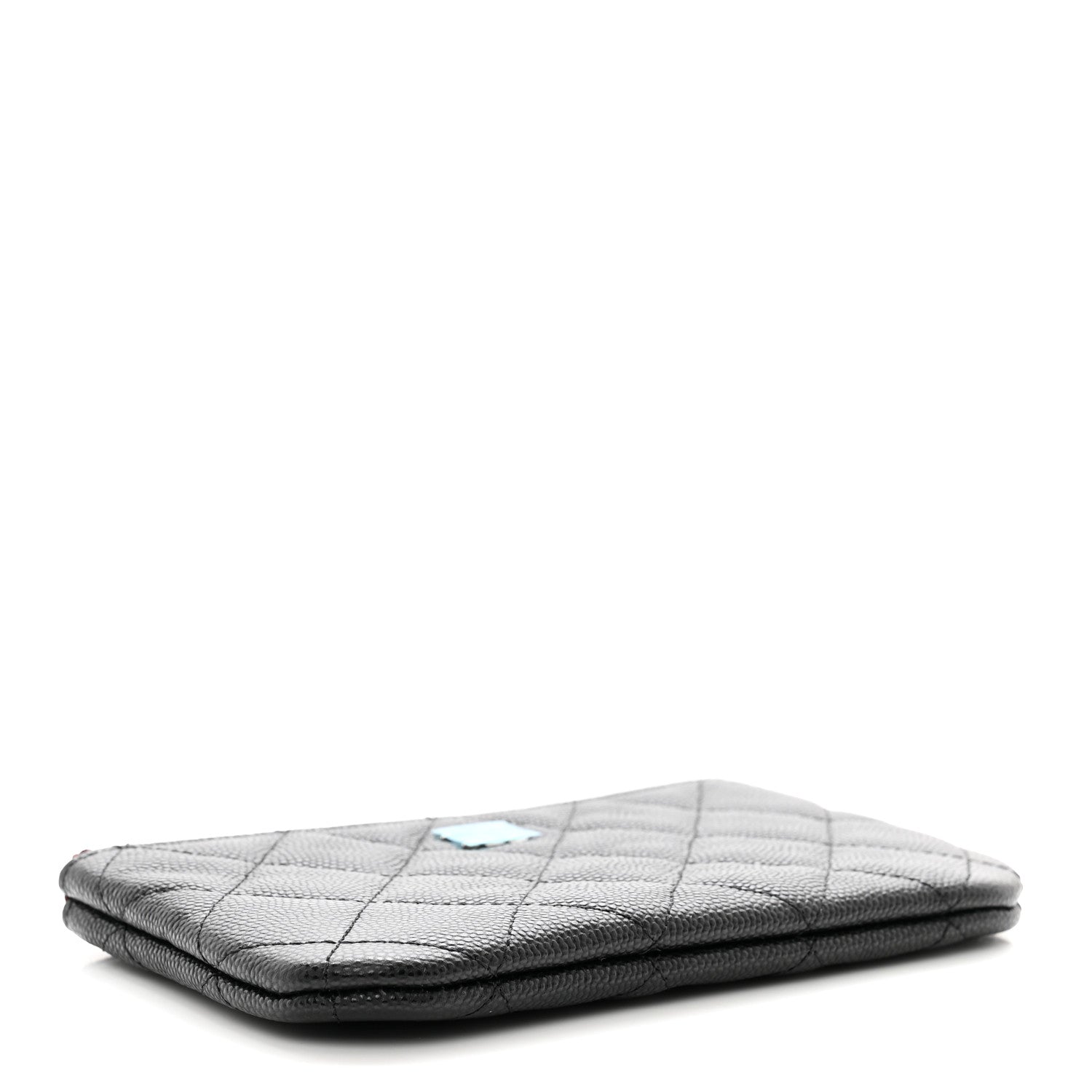 Chanel Caviar Quilted Small Cosmetic Case Black 4 of 7