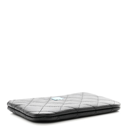 Chanel Caviar Quilted Small Cosmetic Case Black 4 of 7