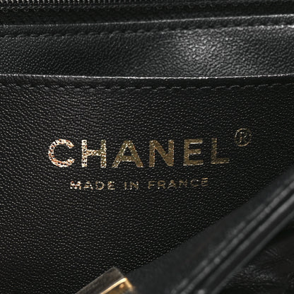 Chanel Aged Calfskin Quilted 2.55 Reissue Mini Flap Black 6 of 12