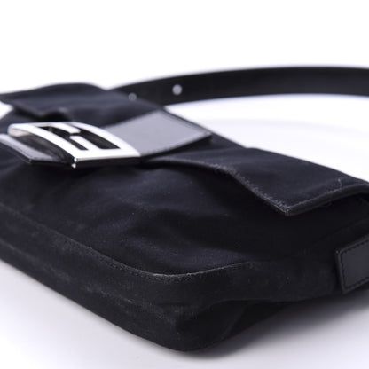 Fendi Satin Baguette Black 7 of 15