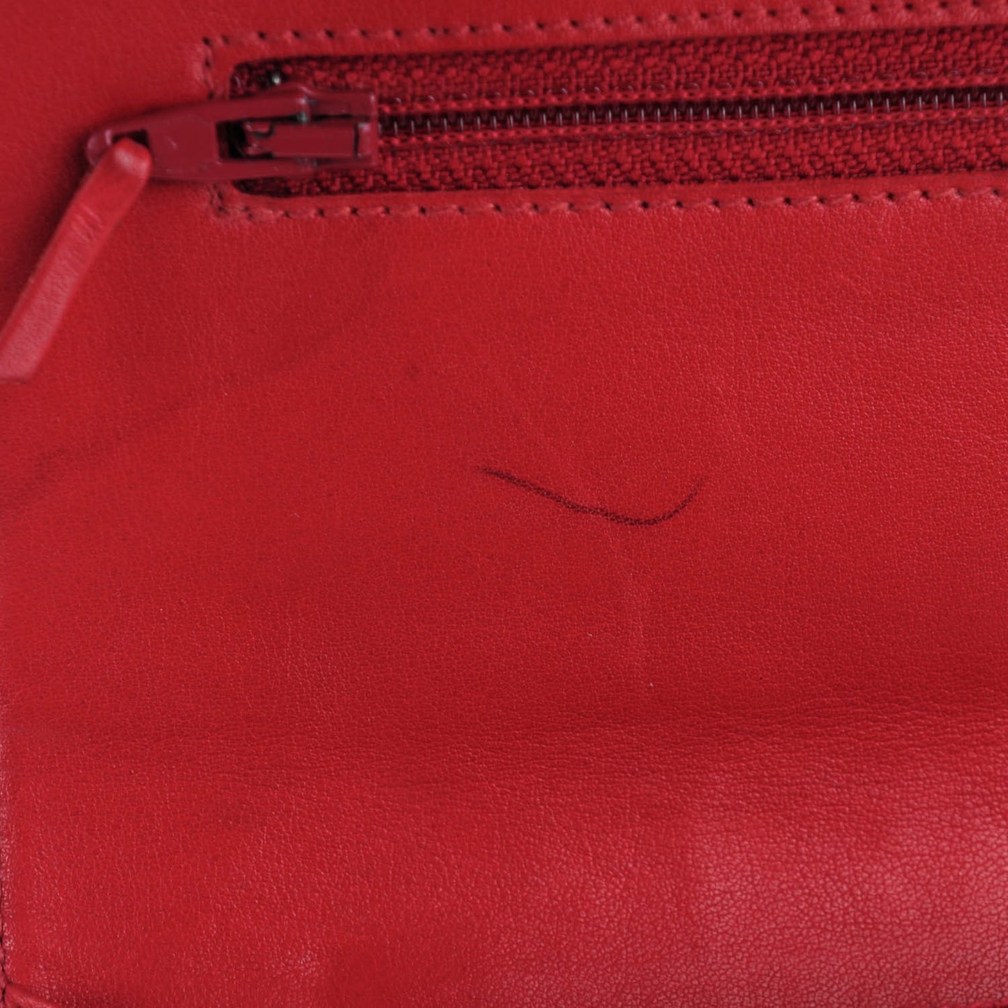 Caviar CC Flap Wallet Red