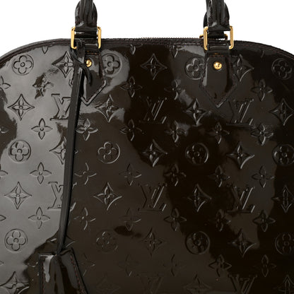 Louis Vuitton Vernis Alma GM Amarante 8 of 11