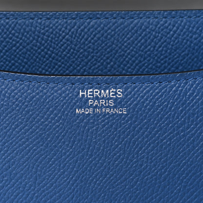 Hermes Epsom Constance Verso 24 Bleu Agate Gris Mouette 6 of 13