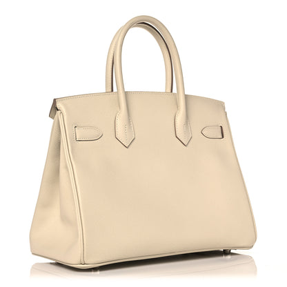 Hermes Epsom Birkin 30 Craie 3 of 35