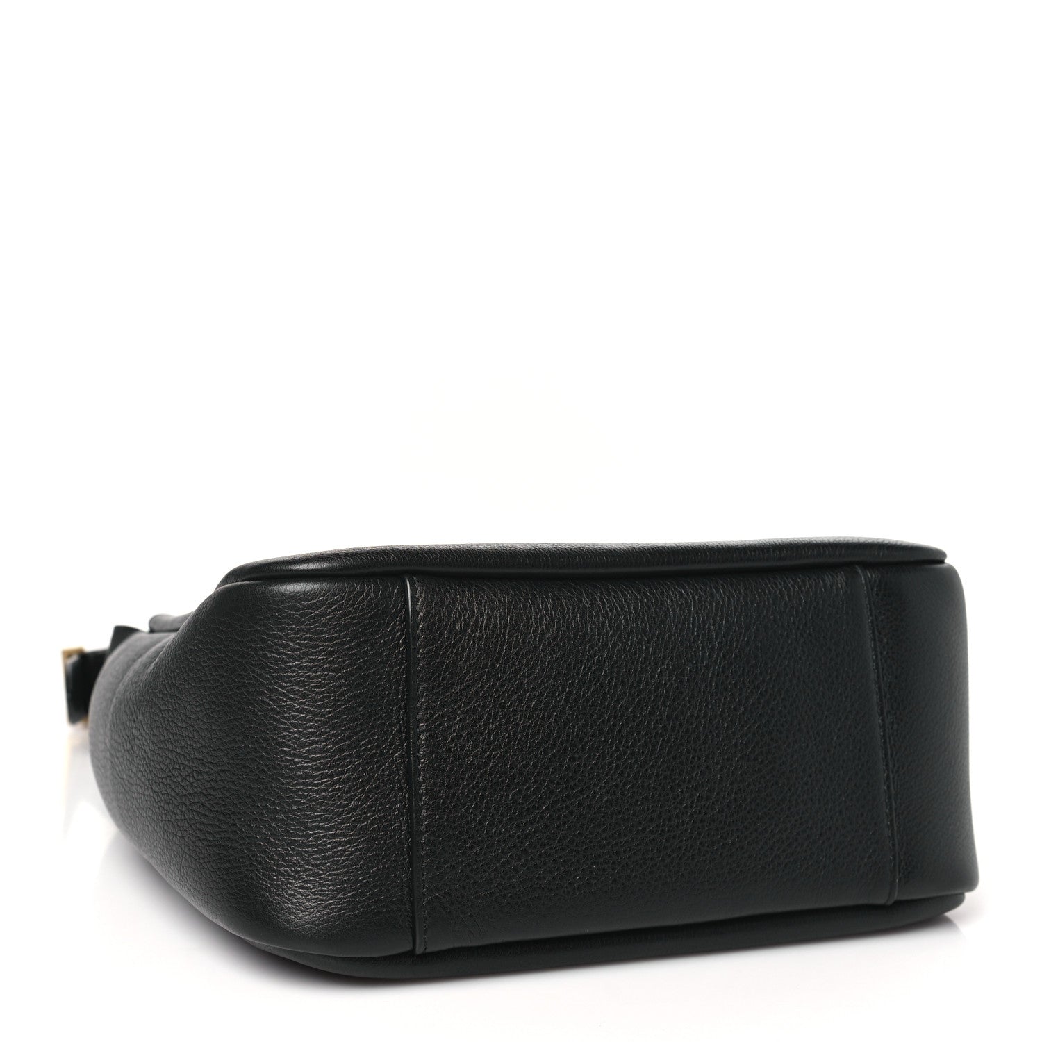 Saint Laurent Smooth Calfskin Small Le 5 A 7 Soft Hobo Black 4 of 9