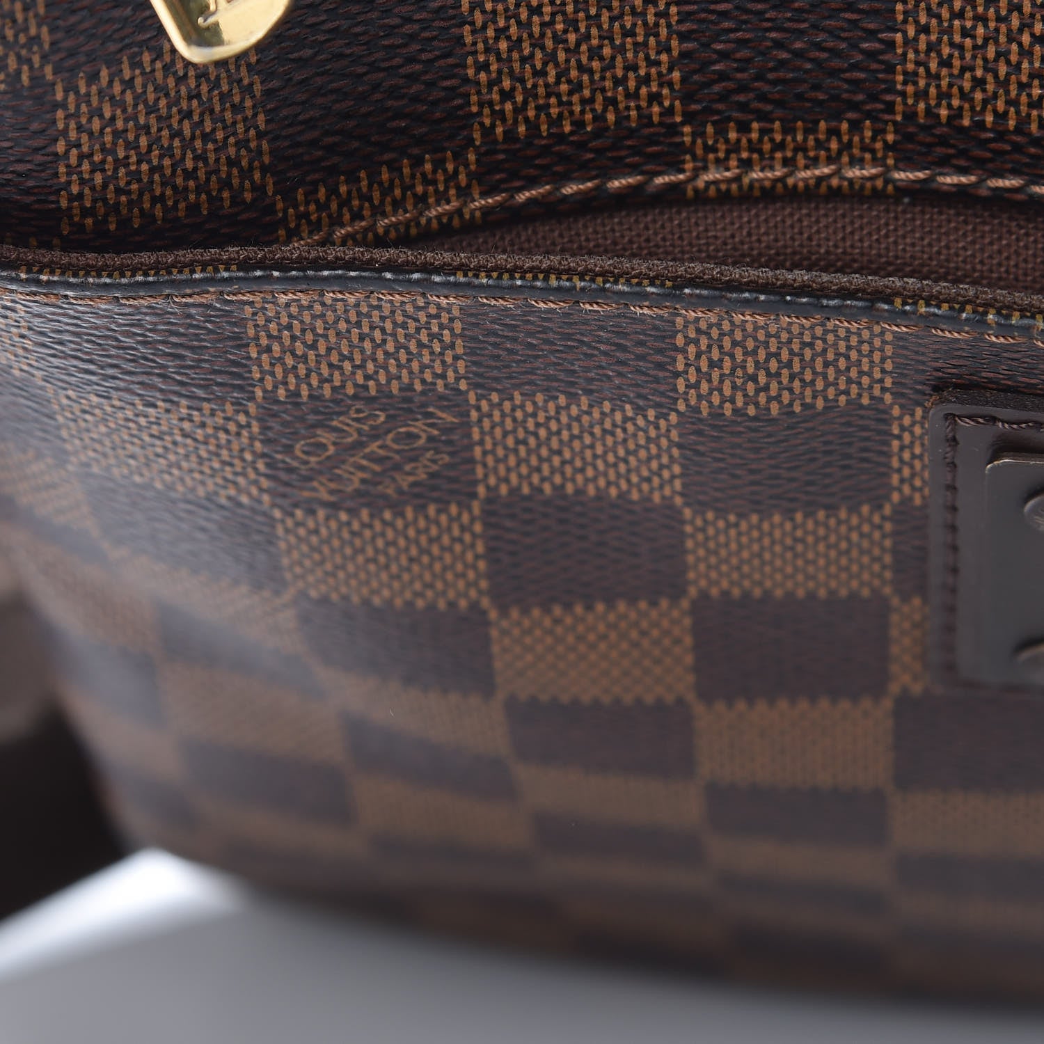 Louis Vuitton Damier Ebene Brooklyn Flat Pochette 12 of 17