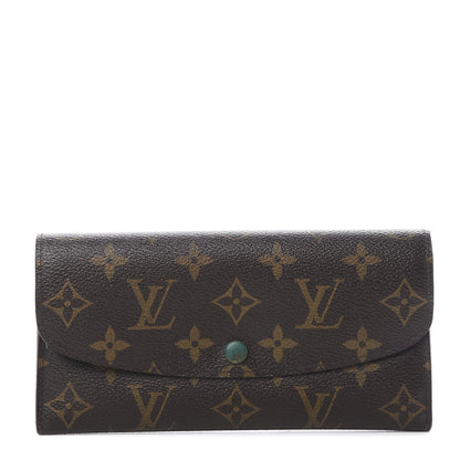 Louis Vuitton Monogram Emilie Wallet Vert 1 of 14
