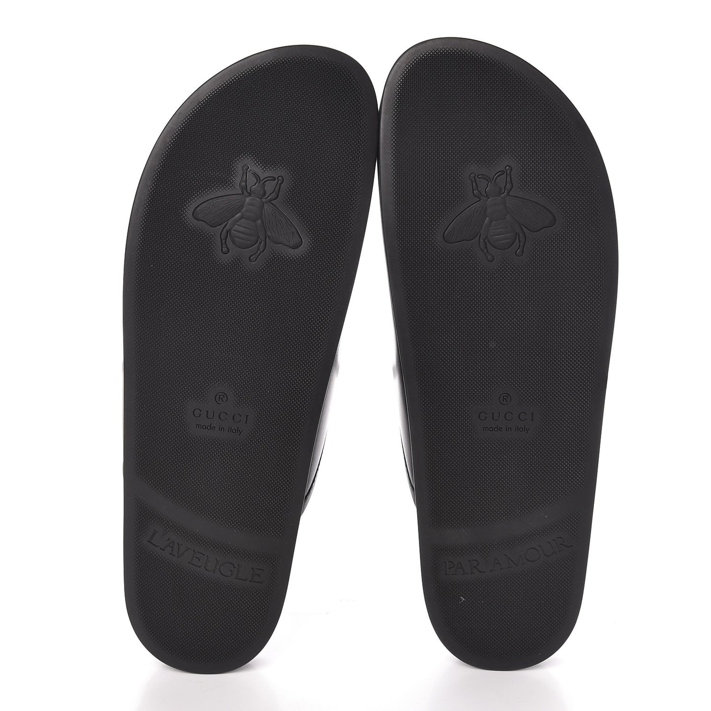 Calfskin Mens Horsebit River Slippers 8 Black