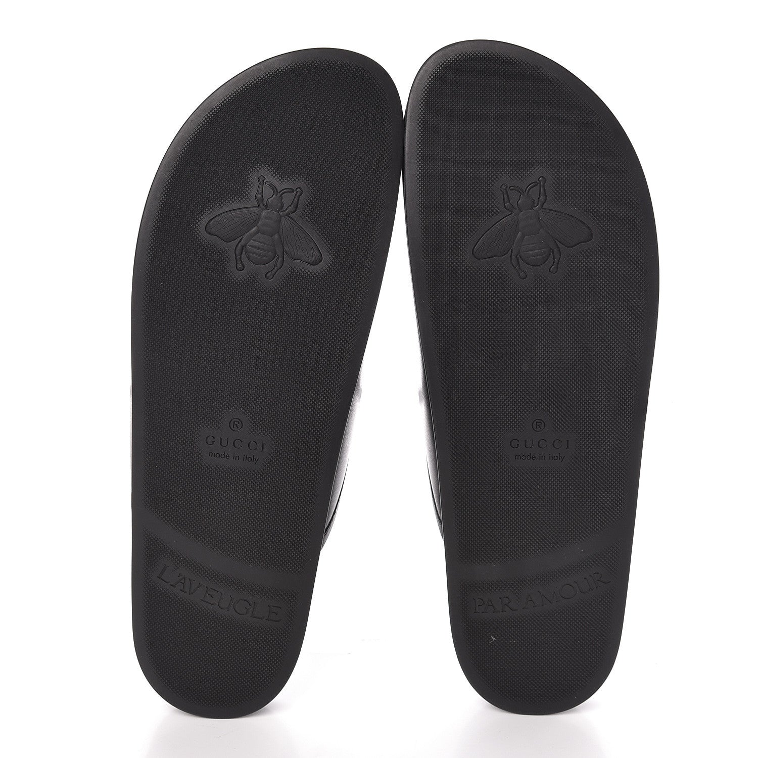 Gucci Calfskin Mens Horsebit River Slippers 8 Black 5 of 8