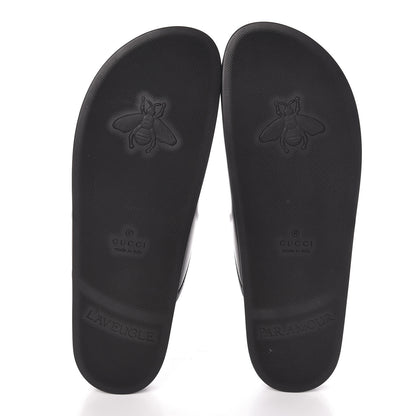 Gucci Calfskin Mens Horsebit River Slippers 8 Black 5 of 8