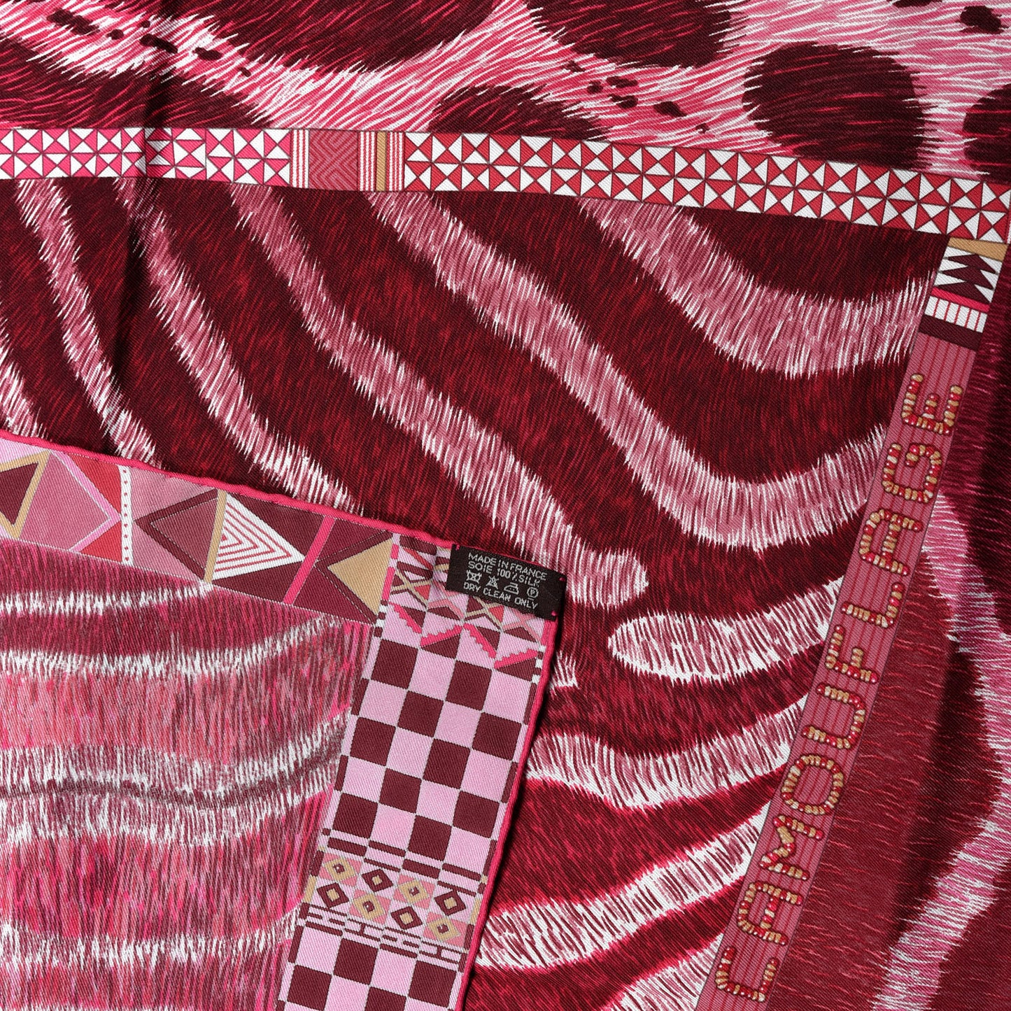 Silk Pelages et Camouflage Scarf 90